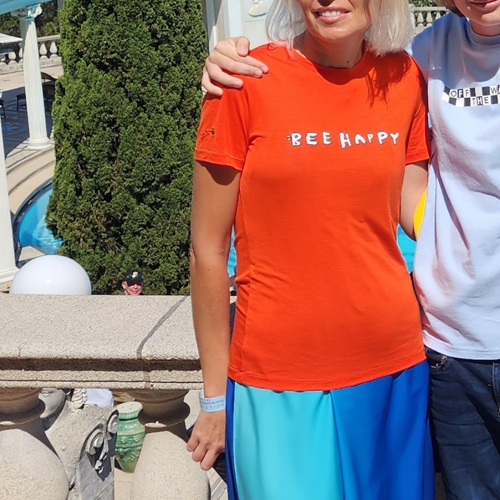 Ganni Bee Happy T-Shirt - Picture 14 of 15
